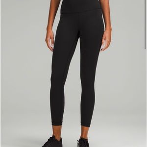 lululemon wunder under leggings 25”